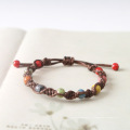 réglable personnalisé artisanat noeuds corde hommes femmes bracelet coloré bijoux, tissage bracelet femmes hommes enfants cadeau pour amoureux